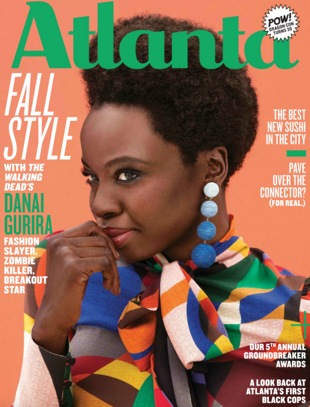 Danai Gurira Atlanta Magazine - Cover
