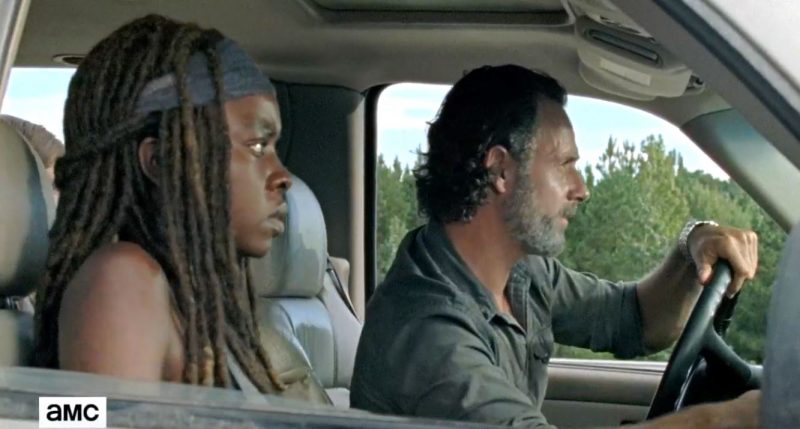 Rick and Michonne in new 'Roadblock' Sneak Peek